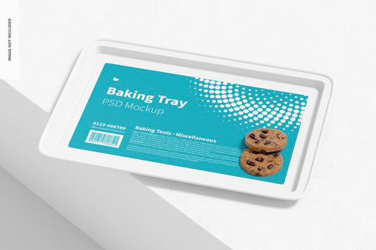 Free Baking Tray Mockup Psd