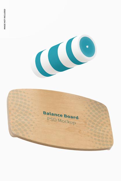 Free Balance Board Mockup Psd