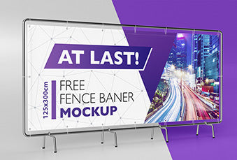 Free Banner Mockup