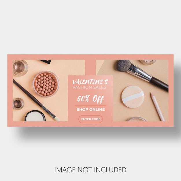 Free Banner Sales Valentine'S Day Psd