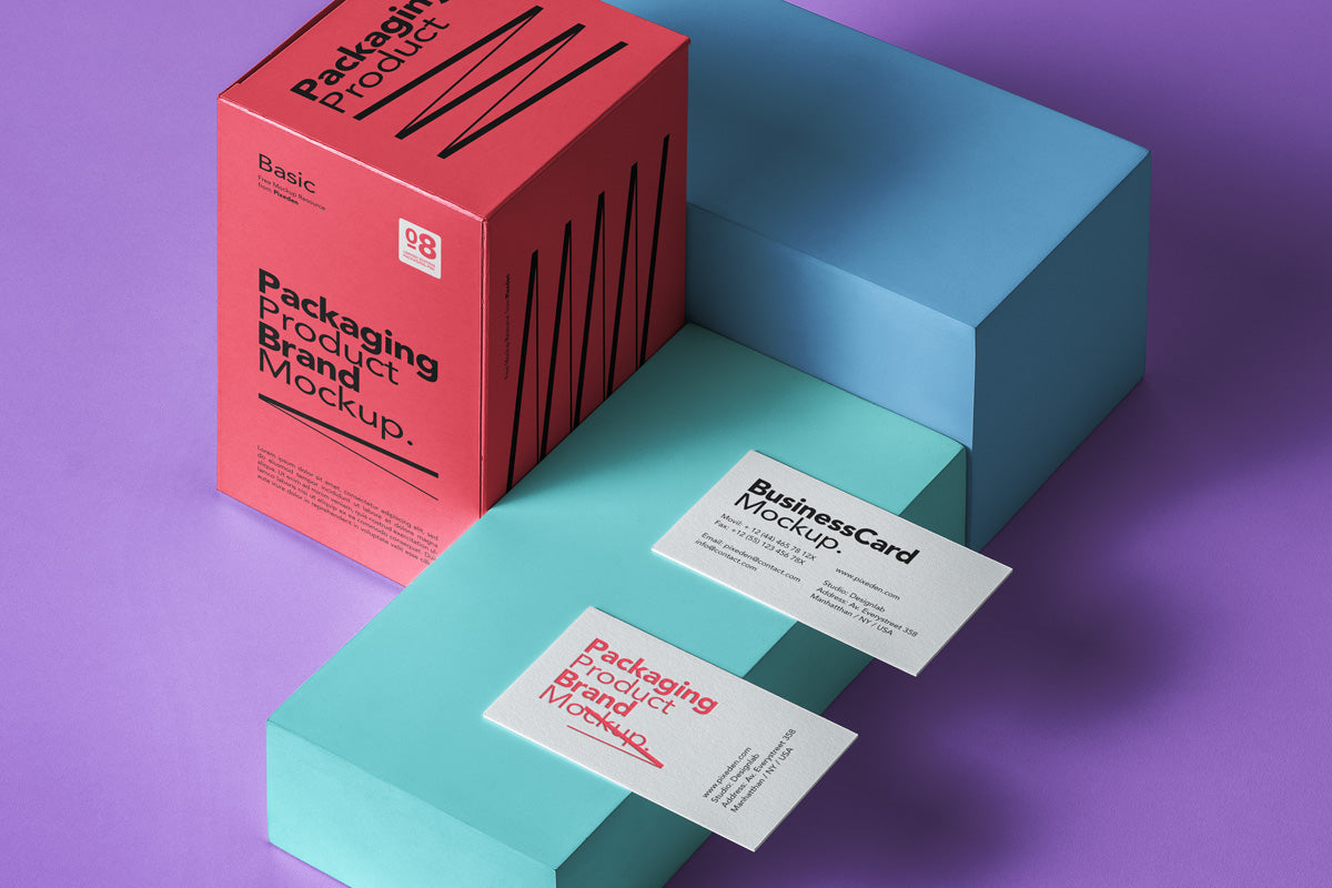 Free Basic Psd Product Packaging Mockup