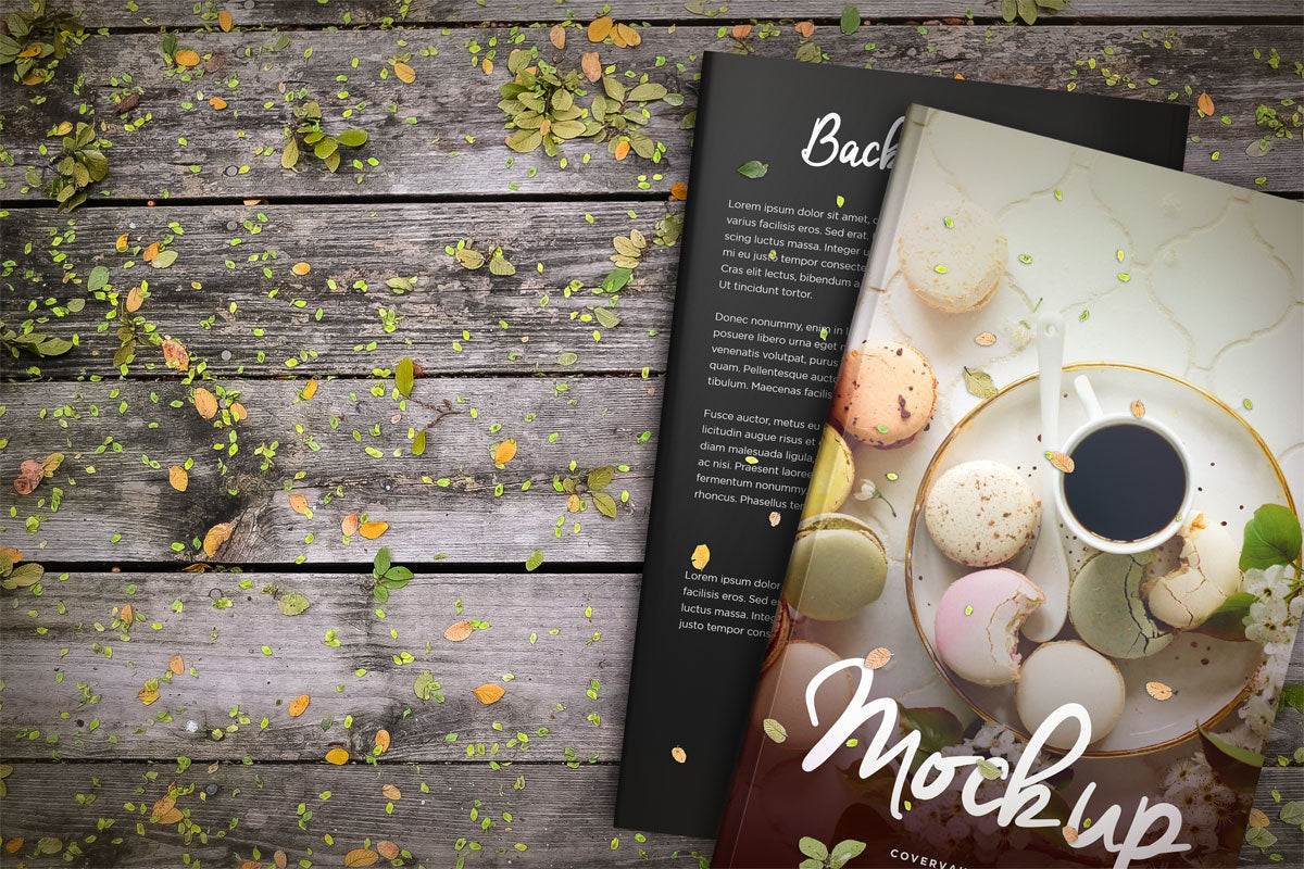 Free Basil & Spice 5 X 8 Hardcover Book Mockup