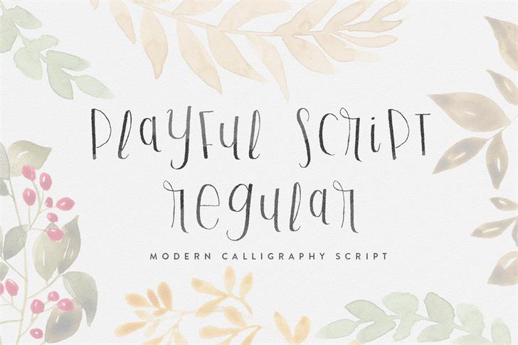 Free Playful Script Font