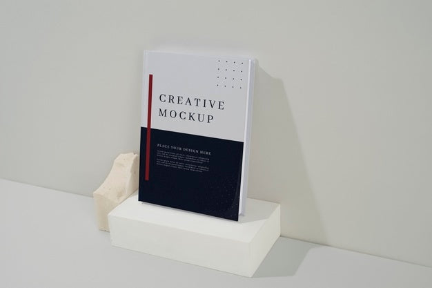 Free Beautiful Book Cover Mockup Psd