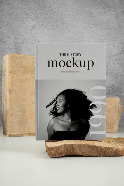 Free Beautiful Book Cover Mockup Psd