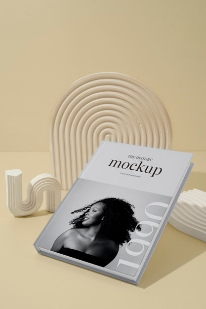 Free Beautiful Book Cover Mockup Psd