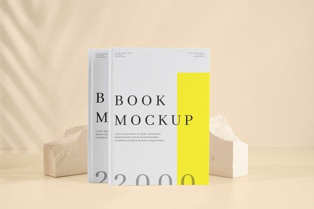 Free Beautiful Book Cover Mockup Psd