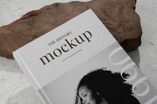 Free Beautiful Book Cover Mockup Psd