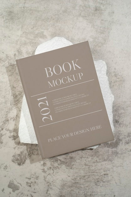 Free Beautiful Book Cover Mockup Psd