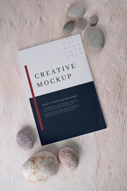 Free Beautiful Book Cover Mockup Psd