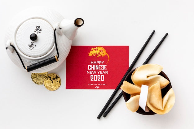 Free Beautiful Chinese New Year Concept Psd