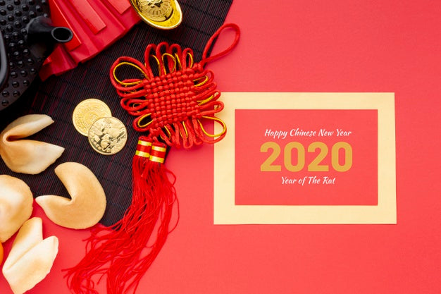 Free Beautiful Chinese New Year Concept Psd