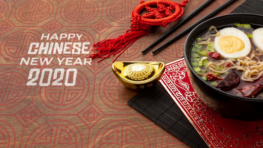 Free Beautiful Chinese New Year Concept Psd