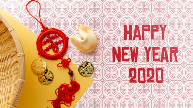 Free Beautiful Chinese New Year Concept Psd