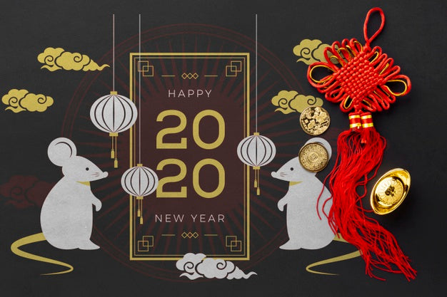 Free Beautiful Chinese New Year Concept Psd