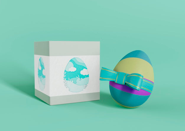 Free Beautiful Easter Concept Mock-Up Psd