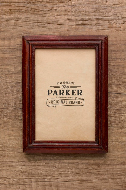 Free Beautiful Frame Concept Mock-Up Psd