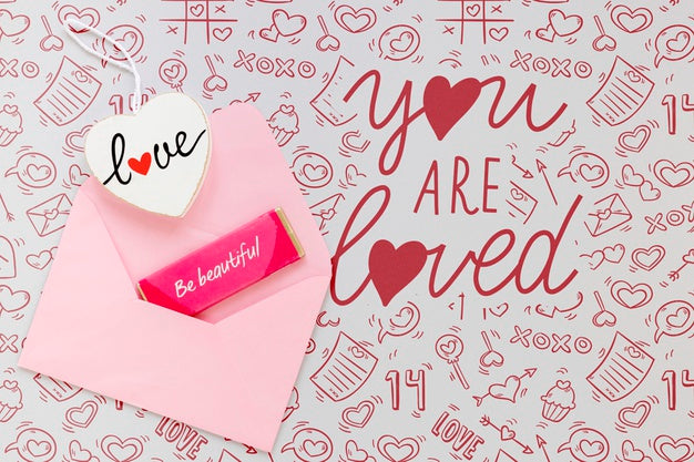 Free Beautiful Valentine'S Day Concept Psd