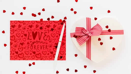 Free Beautiful Valentine'S Day Concept Psd