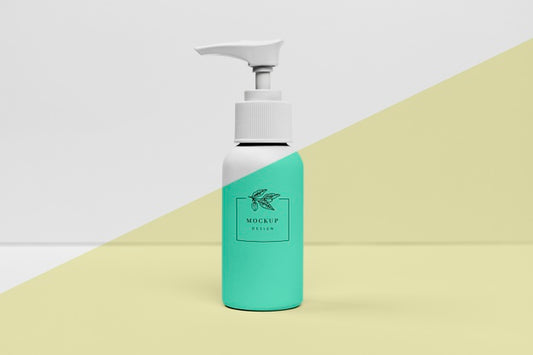 Free Beauty Lotion Product Bottle Psd