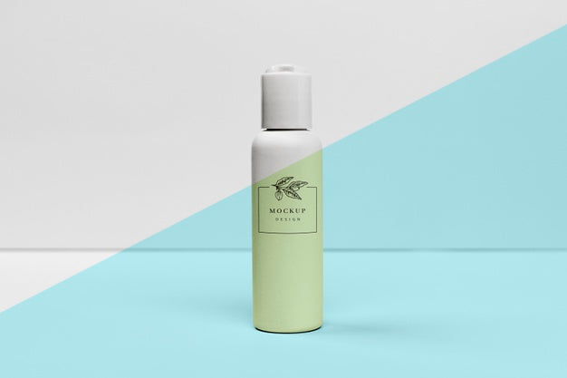 Free Beauty Product Bottle Mock-Up Psd