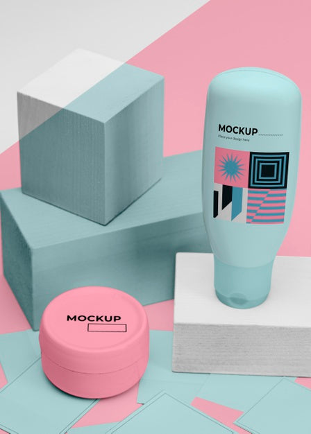 Free Beauty Products Mockup Psd