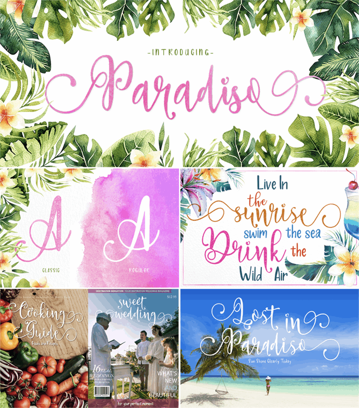 Free Paradiso Vintage Font