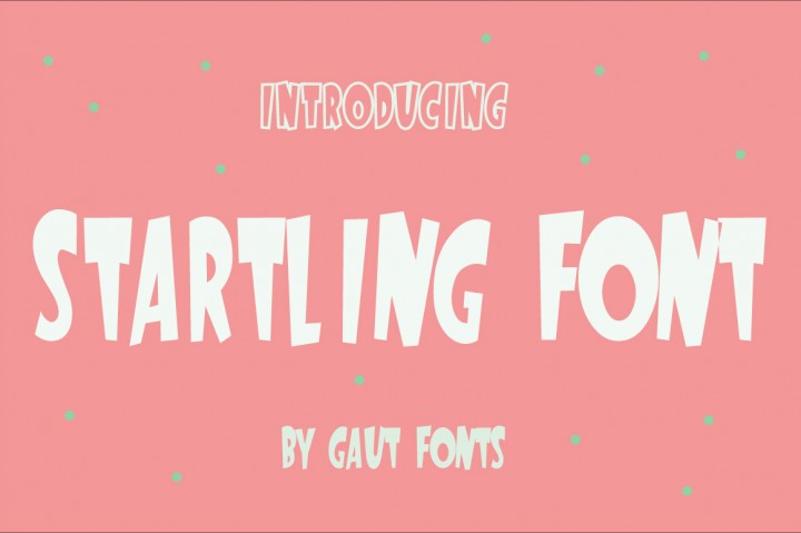 Free Font Startling