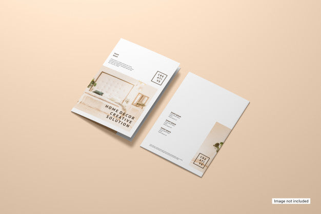 Free Bifold Brochure Mockup Psd