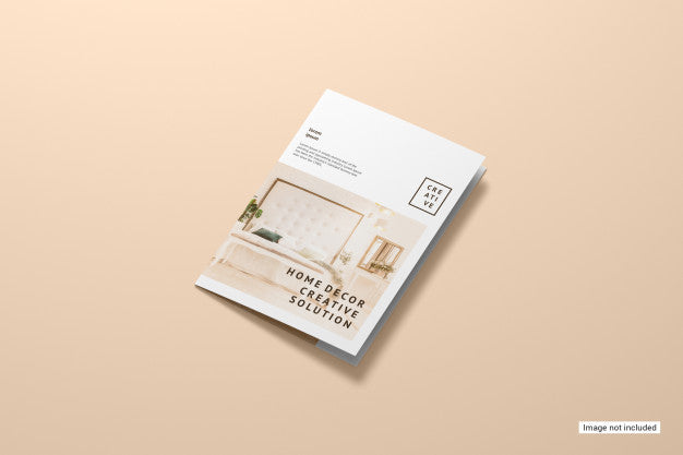 Free Bifold Brochure Mockup Psd