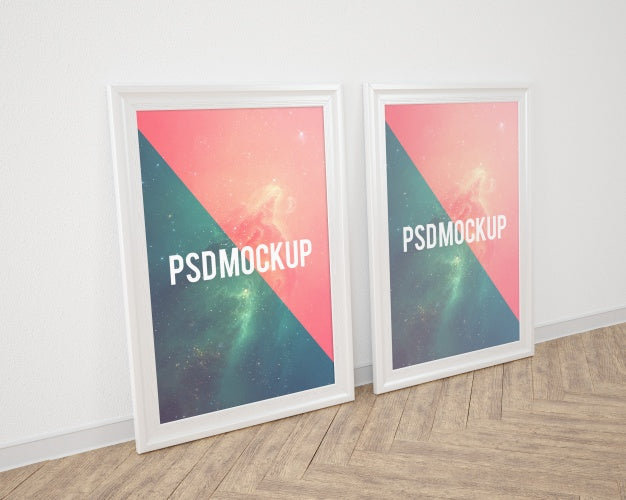 Free Big Frames Mock Up Psd