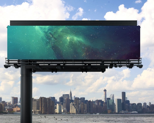 Free Billboard Mock Up Design Psd
