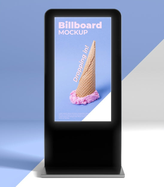 Free Billboard Studio Mock Up Psd