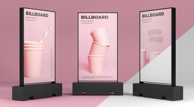 Free Billboard Studio Mock Up Psd