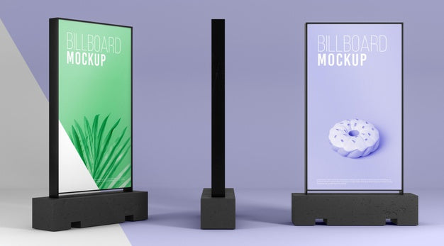 Free Billboard Studio Mock Up Psd