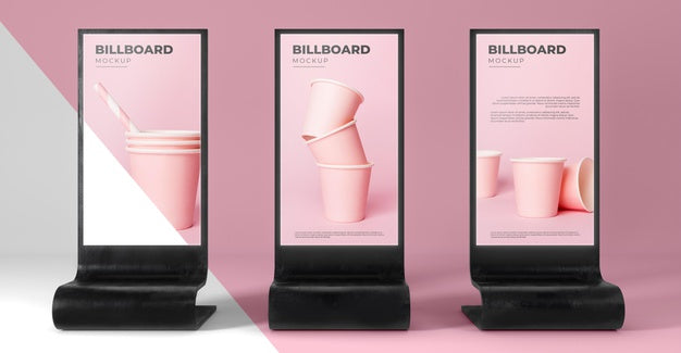 Free Billboard Studio Mock Up Psd