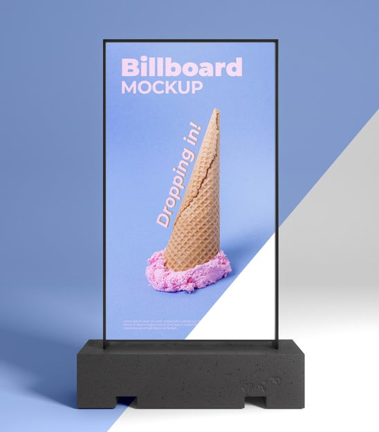 Free Billboard Studio Mock Up Psd