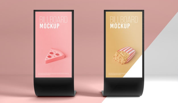 Free Billboard Studio Mock Up Psd