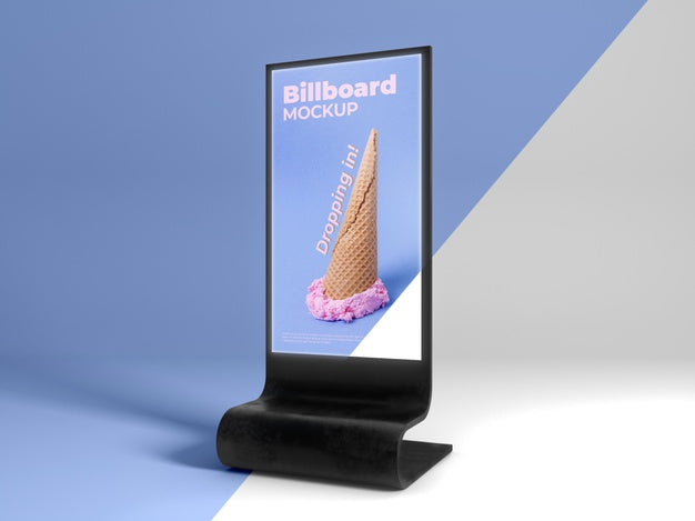 Free Billboard Studio Mock Up Psd