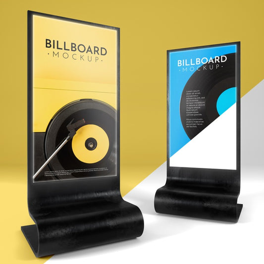 Free Billboard Studio Mock Up Psd