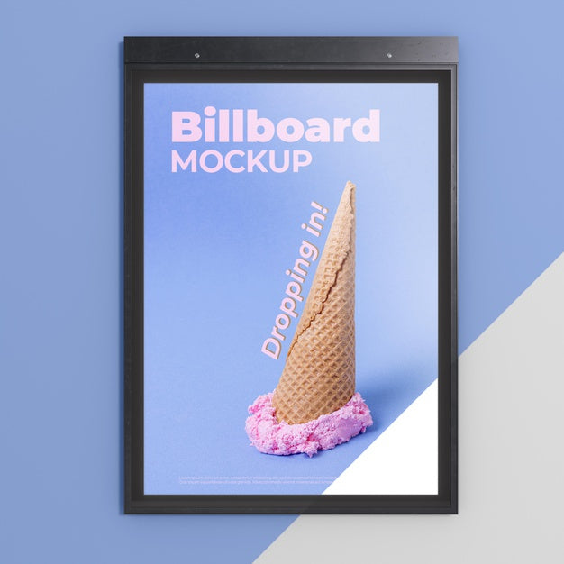 Free Billboard Studio Mock Up Psd