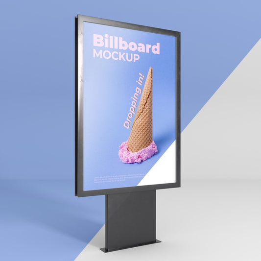 Free Billboard Studio Mock Up Psd