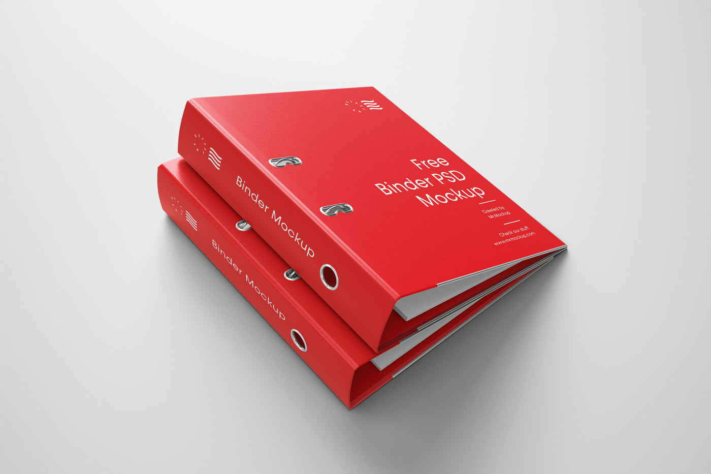 Free Binders Mockup