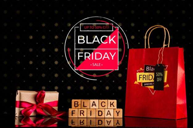 Free Black Friday Concept With Special Offer Psd