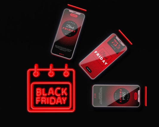 Free Black Friday Offer For Electronic Devices Psd
