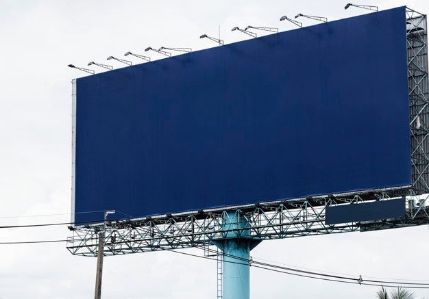 Free Blank Billboard Mockup Psd