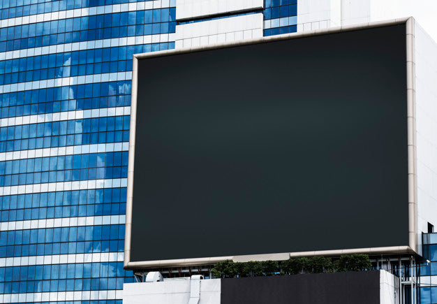 Free Blank Billboard Mockup Psd