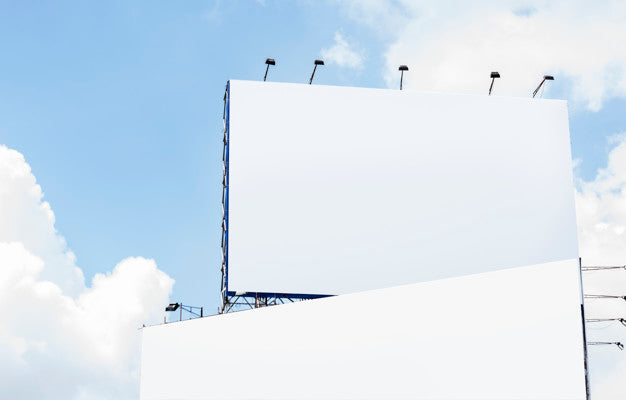 Free Blank Billboard Mockup Psd