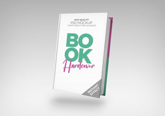 Free Book Cover Mockup Psd