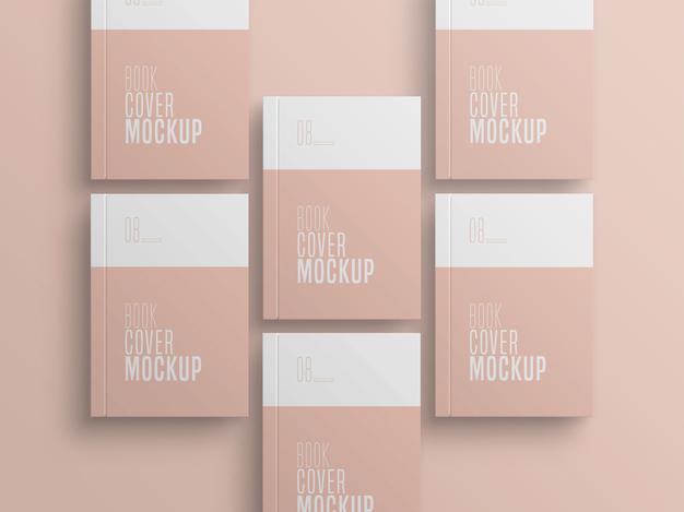 Free Book Cover Multiple Mockup Psd